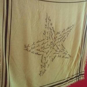 2 scarfs - hotpink/black&neon yellow/black